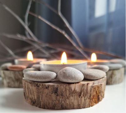Driftwood Multi-Tealight Holder