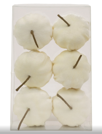 Assorted Velvet Pumpkins (Set of 5)