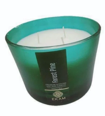 Forest Rain Soy Wax Amber Candle